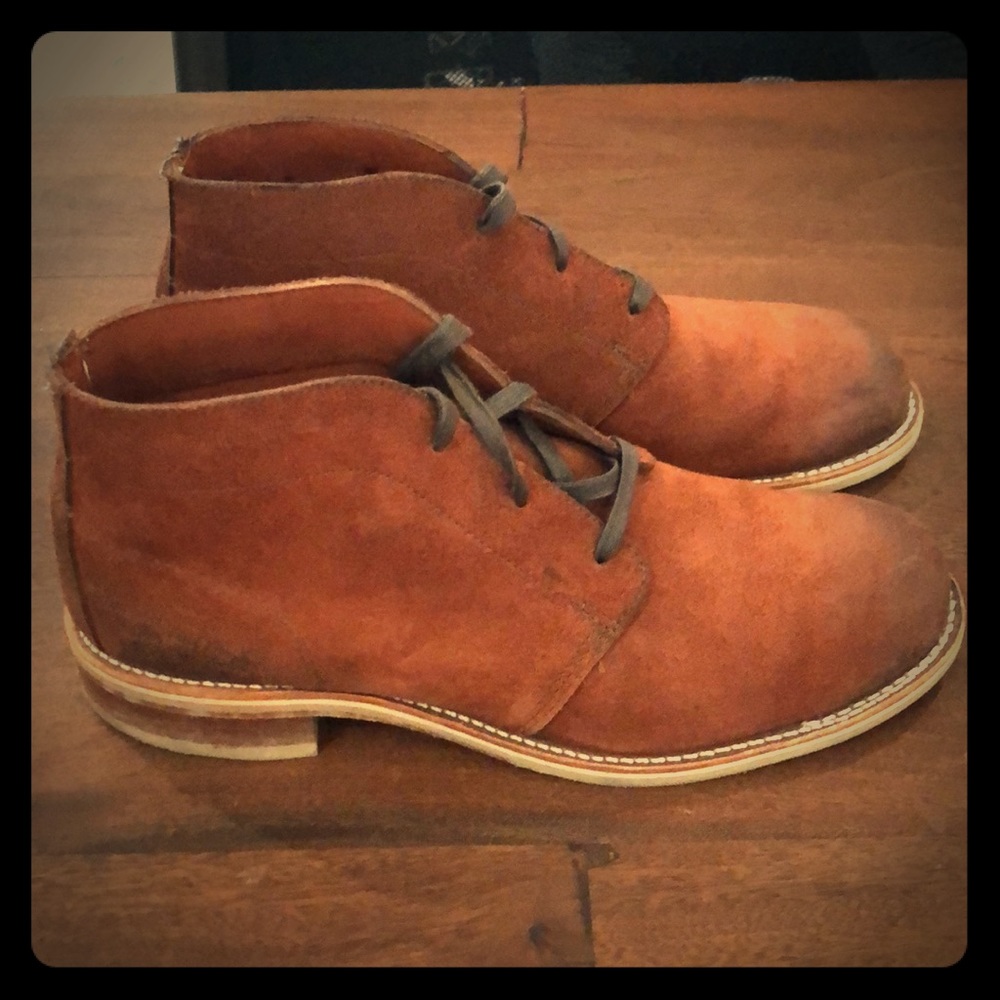 Brown Wolverine 1000 mile boots